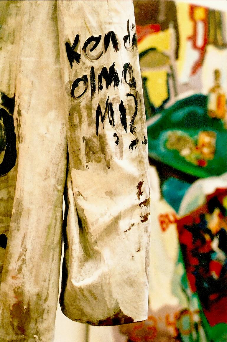 Original Abstract Expressionism Cities Installation by Goknil Gumus Sungurtekin