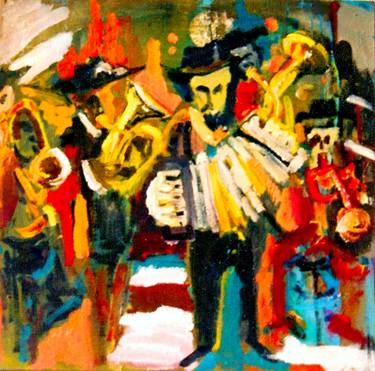 Print of Fine Art Music Paintings by Göknil Gümüş Sungurtekin