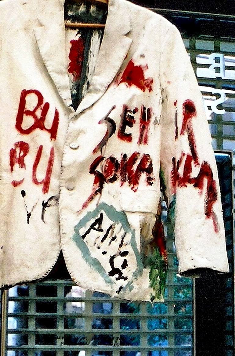 Original Expressionism Cities Installation by Göknil Gümüş Sungurtekin