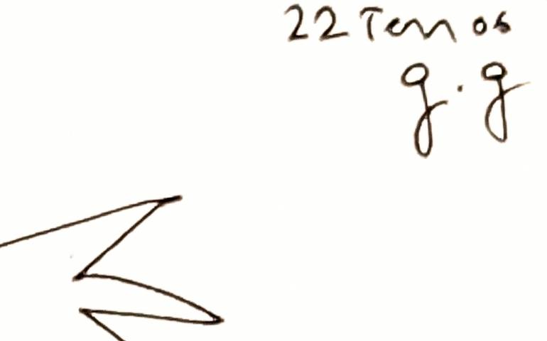 Original Conceptual Time Drawing by Göknil Gümüş Sungurtekin