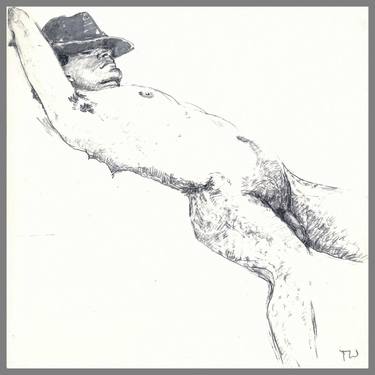 Original Fine Art Nude Drawings by Tony Whitfield