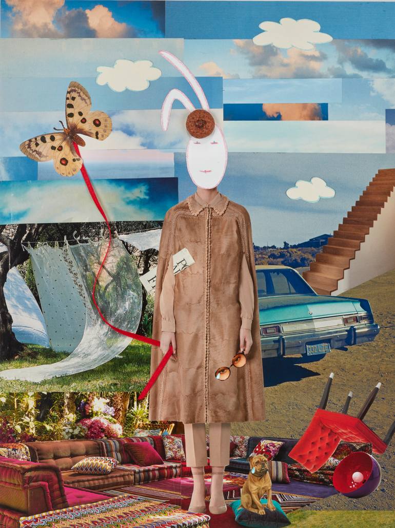 Original Conceptual Fashion Collage by Irmina Konefal