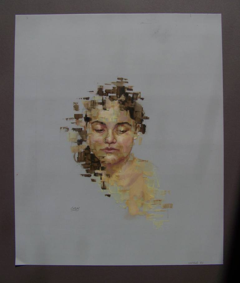 Original Figurative People Painting by Charity Henderson