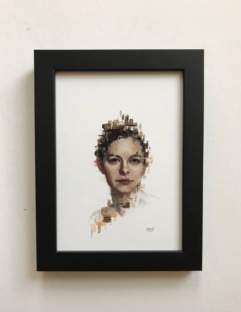 Original Figurative Portrait Painting by Charity Henderson