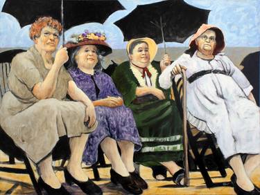 Print of Figurative Popular culture Paintings by DALE RAYBURN