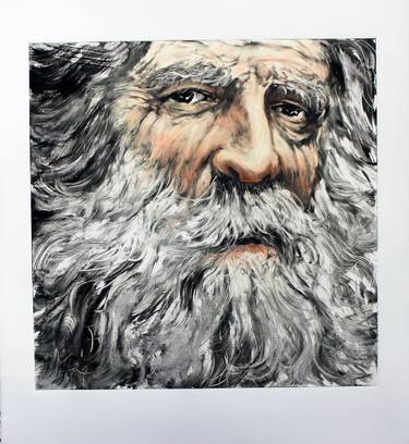 Original Fine Art Portrait Printmaking by DALE RAYBURN