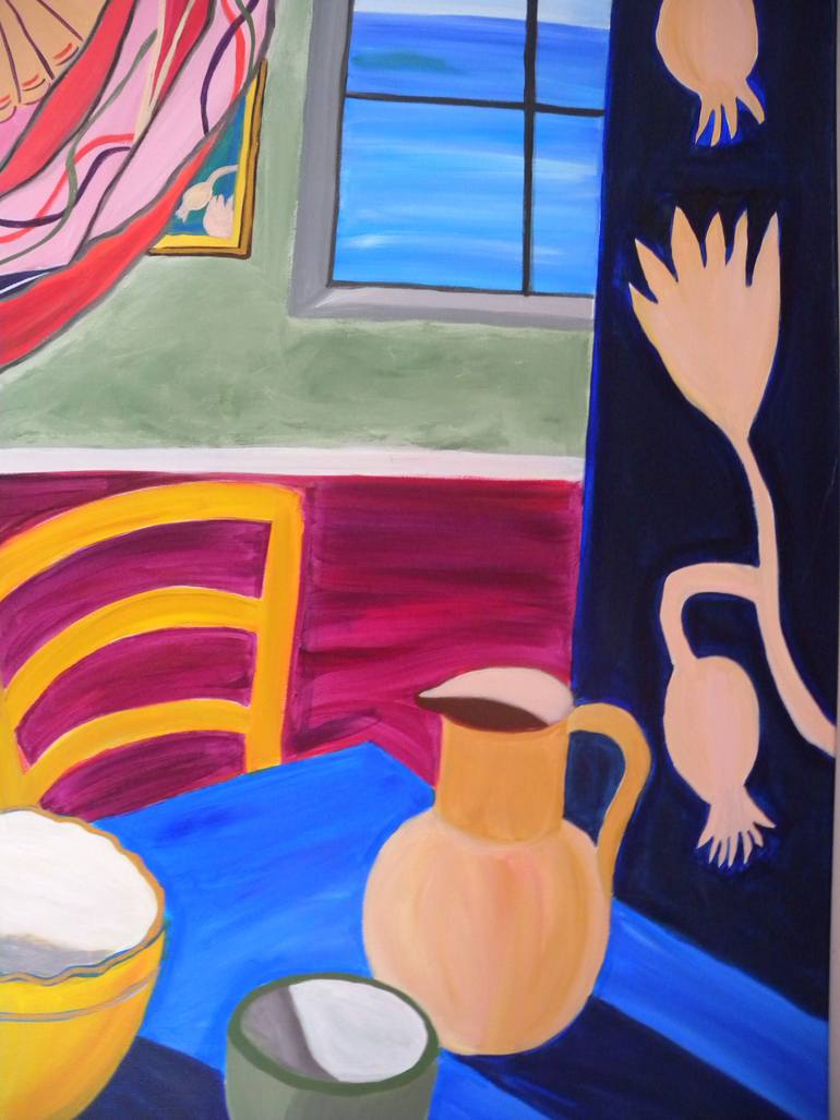 Original Expressionism Still Life Painting by Virginia Di Saverio
