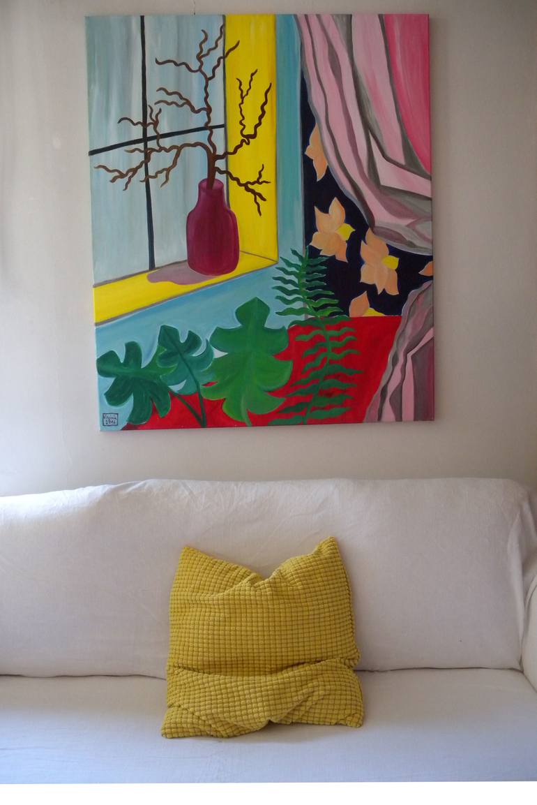 Original Expressionism Still Life Painting by Virginia Di Saverio