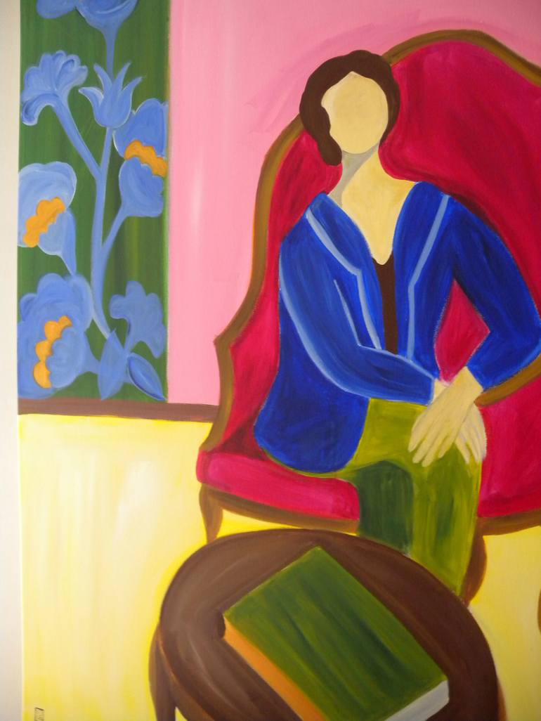 Original Expressionism Women Painting by Virginia Di Saverio