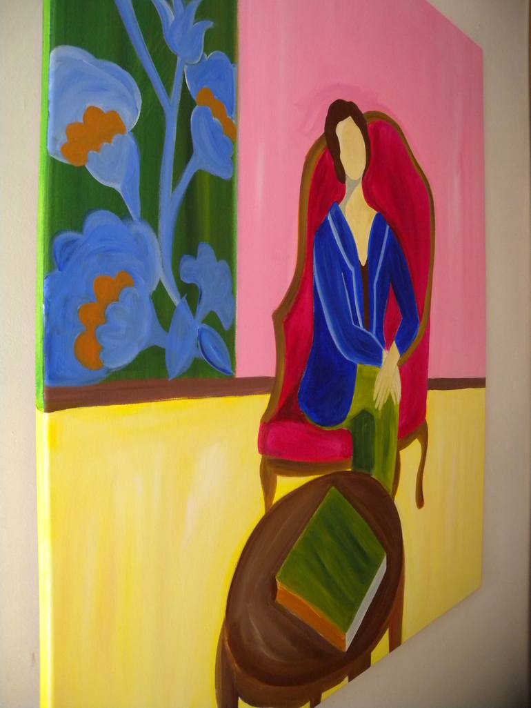 Original Women Painting by Virginia Di Saverio