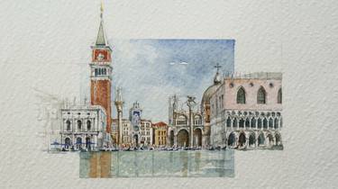 Original Architecture Paintings by Jan Smit