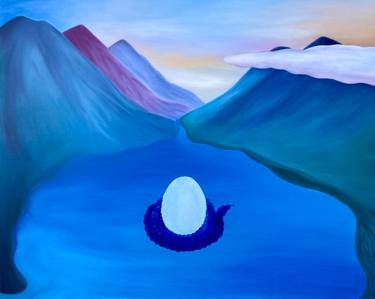 Original Contemporary Nature Painting by Salomeya Bauer