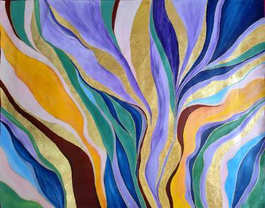 Original Color Field Painting Abstract Painting by Smita Srivastav
