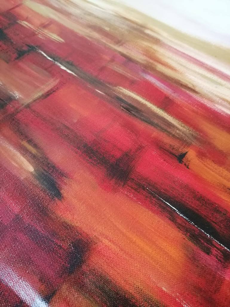 Original Abstract Expressionism Abstract Painting by Smita Srivastav