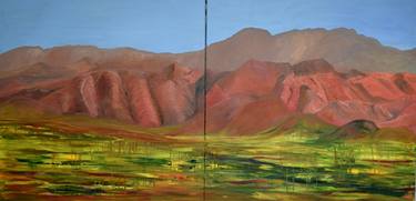 Original Conceptual Landscape Paintings by Juliette Kalse