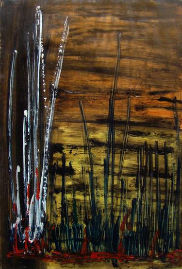 Original Abstract Expressionism Abstract Paintings by Nirali Lunagaria