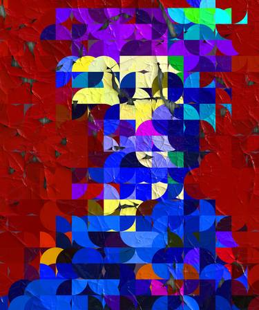 Picasso abstract #4 - Limited Edition 1 of 5 thumb