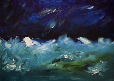 Print of Abstract Water Paintings by Arsentjeva Darja