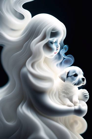 Original Abstract People Digital by Dmitry O