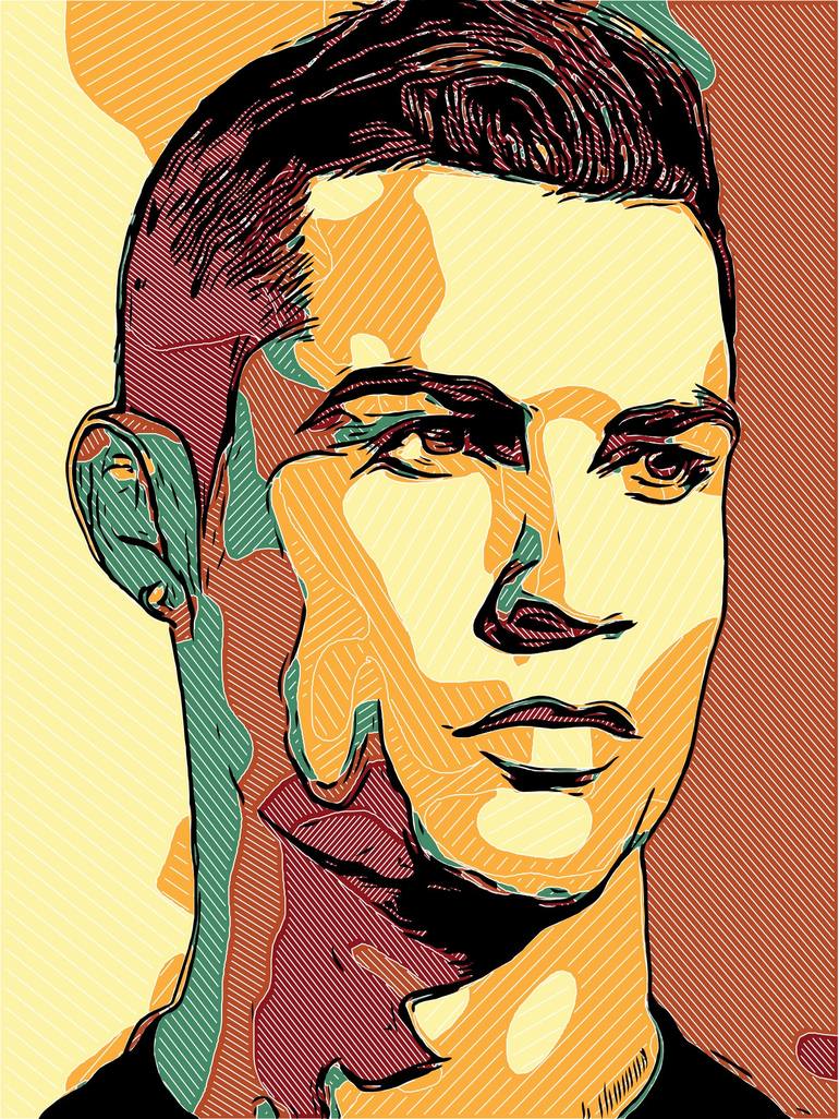 Cristiano Ronaldo Makes His Body The Canvas For This Colorful