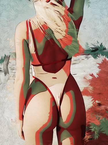 Original Abstract Erotic Digital by Dmitry O