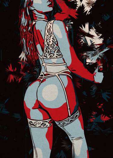 Print of Erotic Digital by Dmitry O