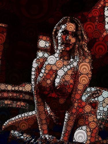 Original Abstract Erotic Digital by Dmitry O