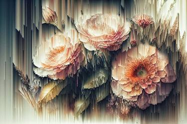 Print of Abstract Floral Digital by Dmitry O