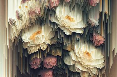 Original Abstract Floral Digital by Dmitry O