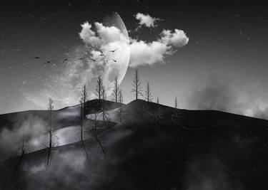 Print of Landscape Digital by Dmitry O