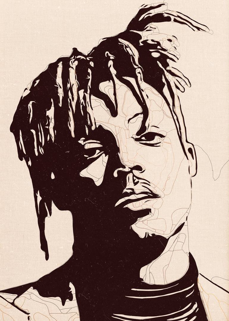 Juice Wrld by Fine Art