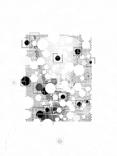 Original Abstract Geometric Digital by Dmitry O