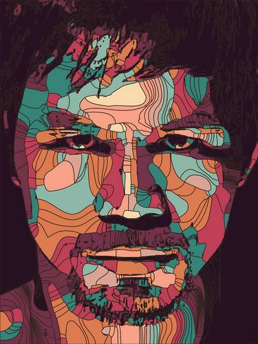 Print of Abstract Celebrity Digital by Dmitry O