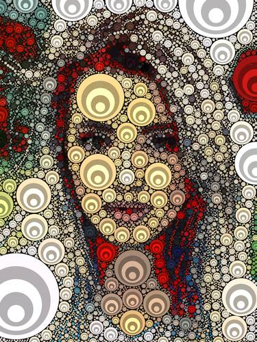 Original Abstract Women Digital by Dmitry O