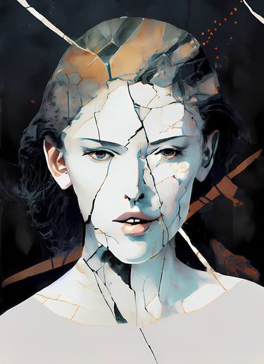 Original Abstract Women Digital by Dmitry O