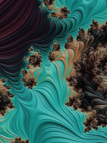 Print of Abstract Digital by Dmitry O