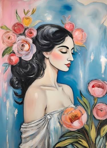 Original Contemporary Portrait Digital by Dmitry O