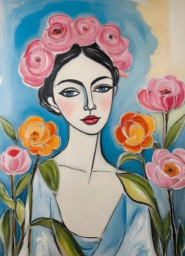Original Contemporary Portrait Digital by Dmitry O