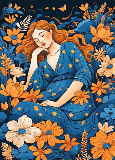 Print of Fine Art Floral Digital by Dmitry O