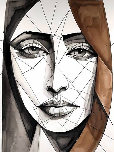 Original Abstract Women Digital by Dmitry O