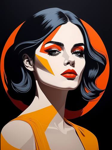 Original Abstract Pop Culture/Celebrity Digital by Dmitry O