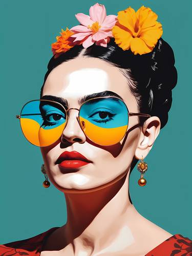 Original Abstract Pop Culture/Celebrity Digital by Dmitry O