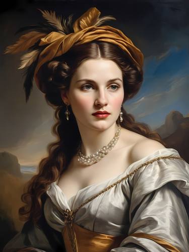 Elegant Classic Woman Portrait No.4 thumb