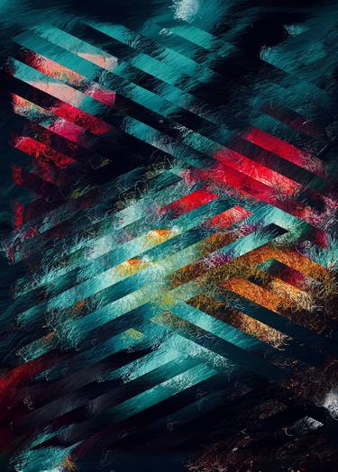 Original Contemporary Abstract Digital by Dmitry O