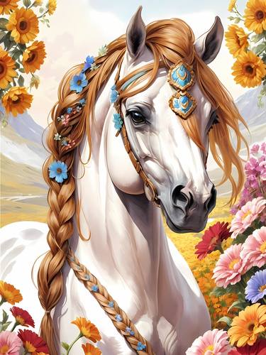 Original Abstract Animal Digital by Dmitry O