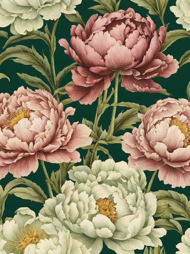 Original Abstract Floral Digital by Dmitry O