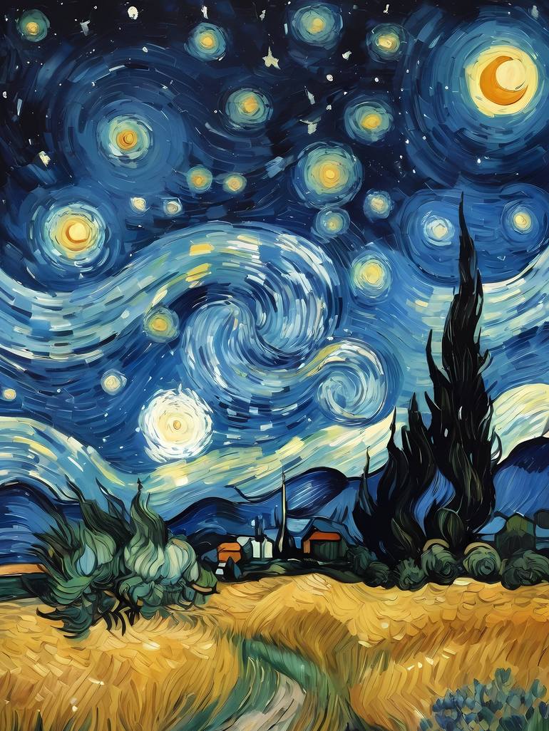 Print of Abstract Landscape Digital by Dmitry O