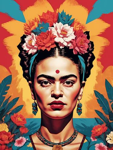 Frida Kahlo Portrait No.4 thumb
