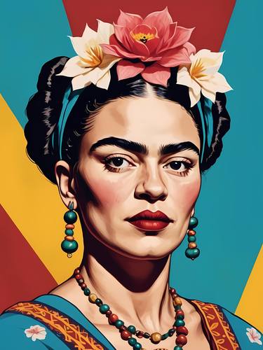 Frida Kahlo Portrait No.6 thumb