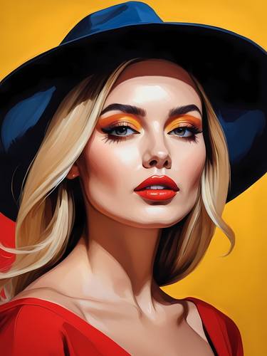 Original Abstract Women Digital by Dmitry O